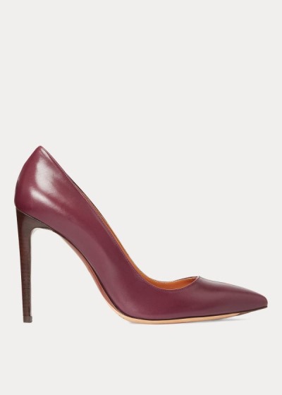 Dámské Lodičky Ralph Lauren Celia Calfskin - 84591-KLUH